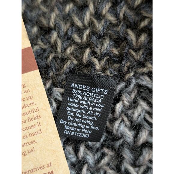 nwt andes gifts alpaca blend infinity scarf - Picture 9 of 9